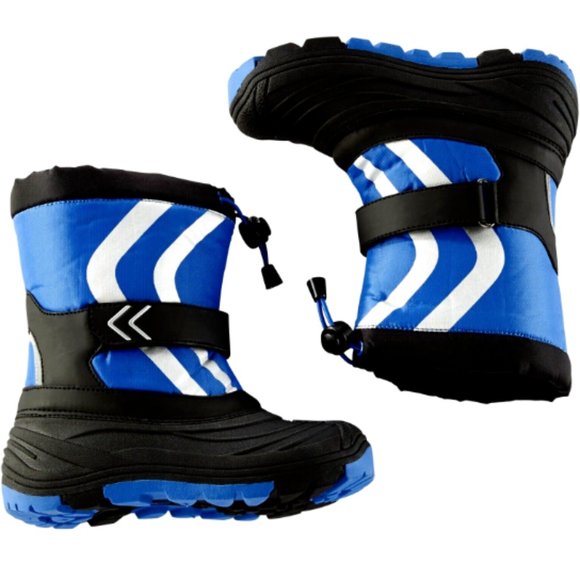 Oshkosh B'gosh Toddler Boys Arctic Snow Boot Waterproof Foot Fastener BL… - Picture 7 of 7